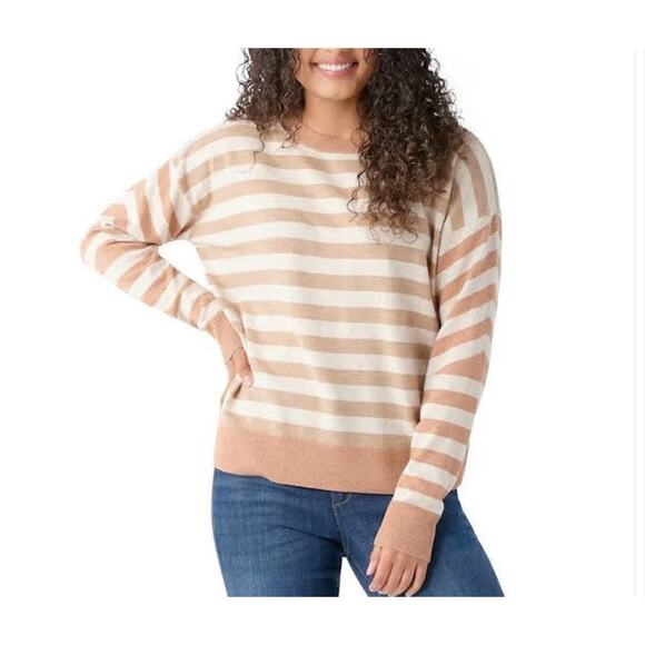 Smartwool Women's Edgewood Boyfriend Crew Sweater size Medium - Picture 1 of 7